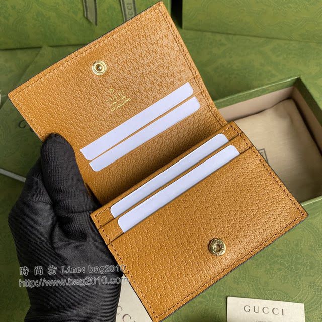 Gucci专柜新款女包, 古驰泰迪熊翻盖式钱包 Gucci短夹 654541  gdj1625